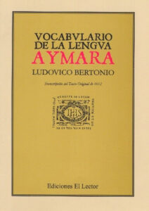 Vocabularo de la Lengua Aymara